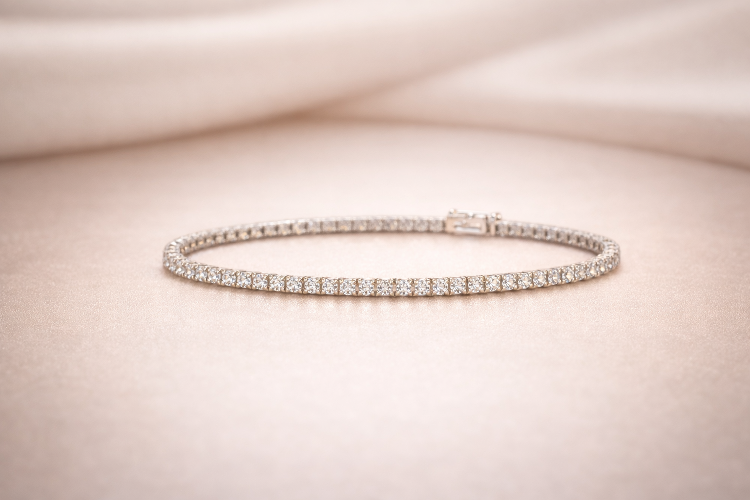 Kerasus Diamond Tennis Bracelet – 14K Gold